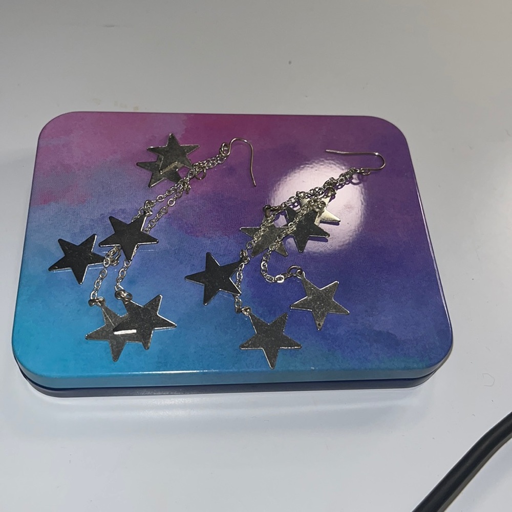 Star earrings